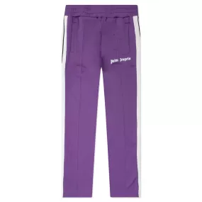 Classic Track Pants - Purple/Off-White